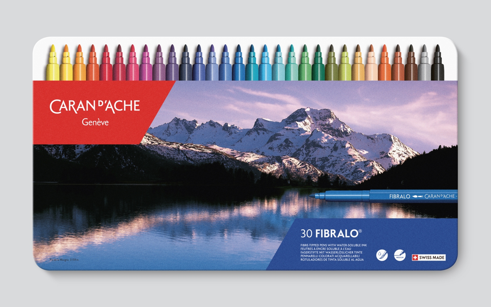 Caran d'Ache - Refonte du design des boîtes