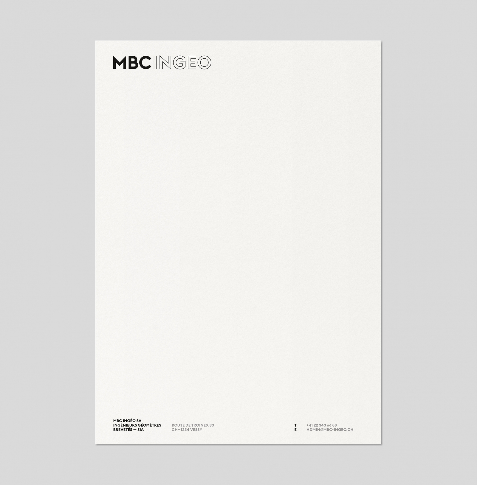 MBC ingéo - Identité visuelle