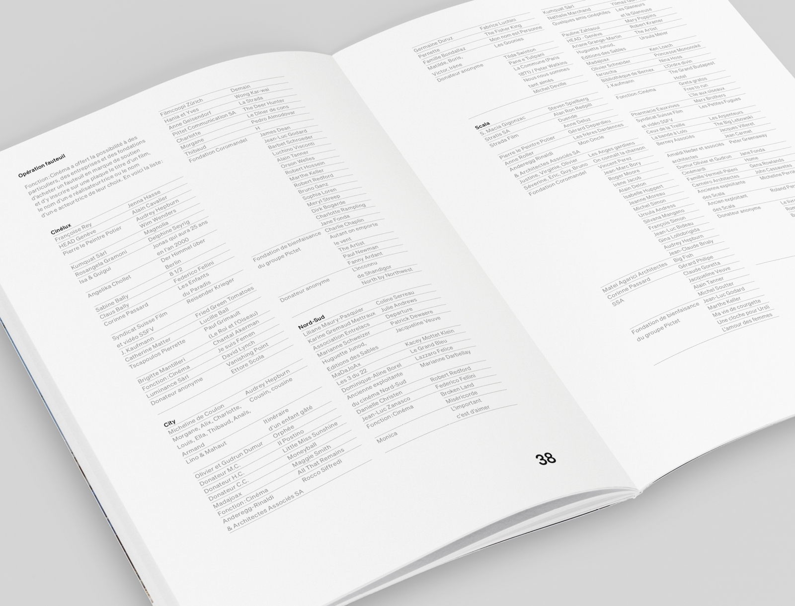 Fonction: Cinéma - Brochure