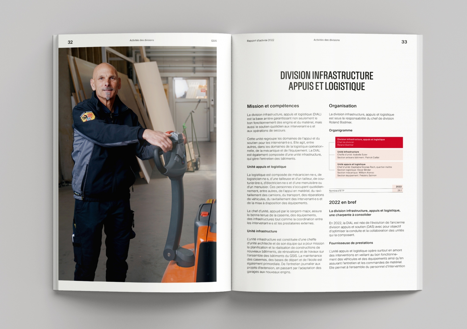 Service d'incendie et de secours – Genève - Rapport d'activité