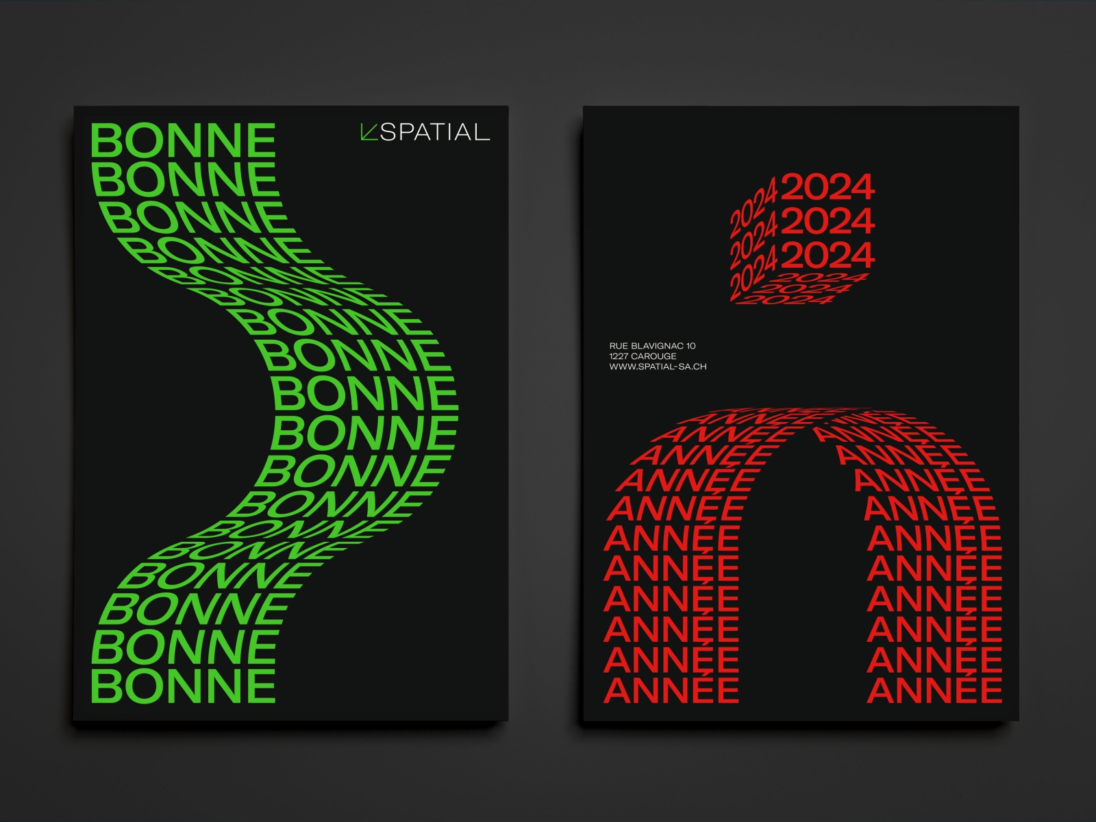 Spatial - Cartes de vœux