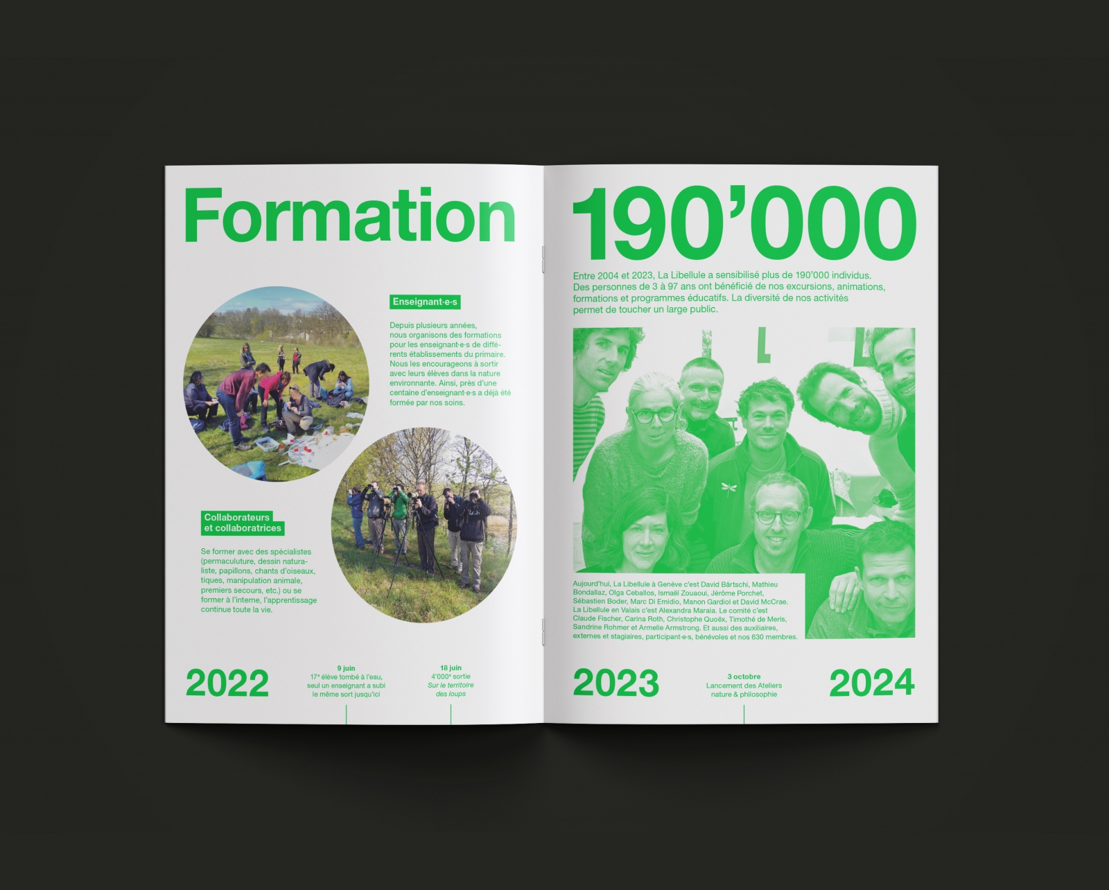 Association La Libellule - Brochure 20 ans