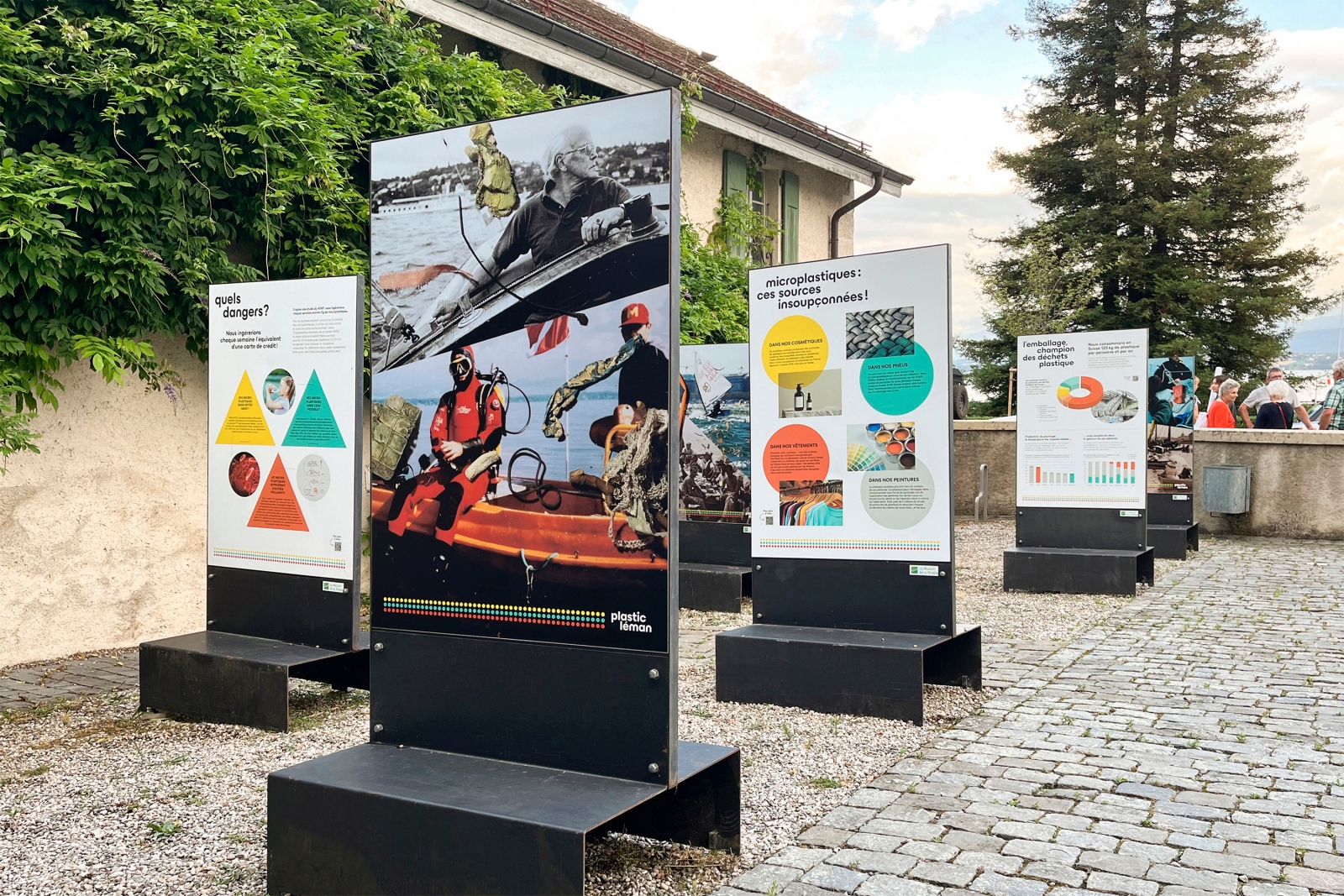 Musée du Léman / Oceaneye - Affiche et panneaux d’exposition, 2022