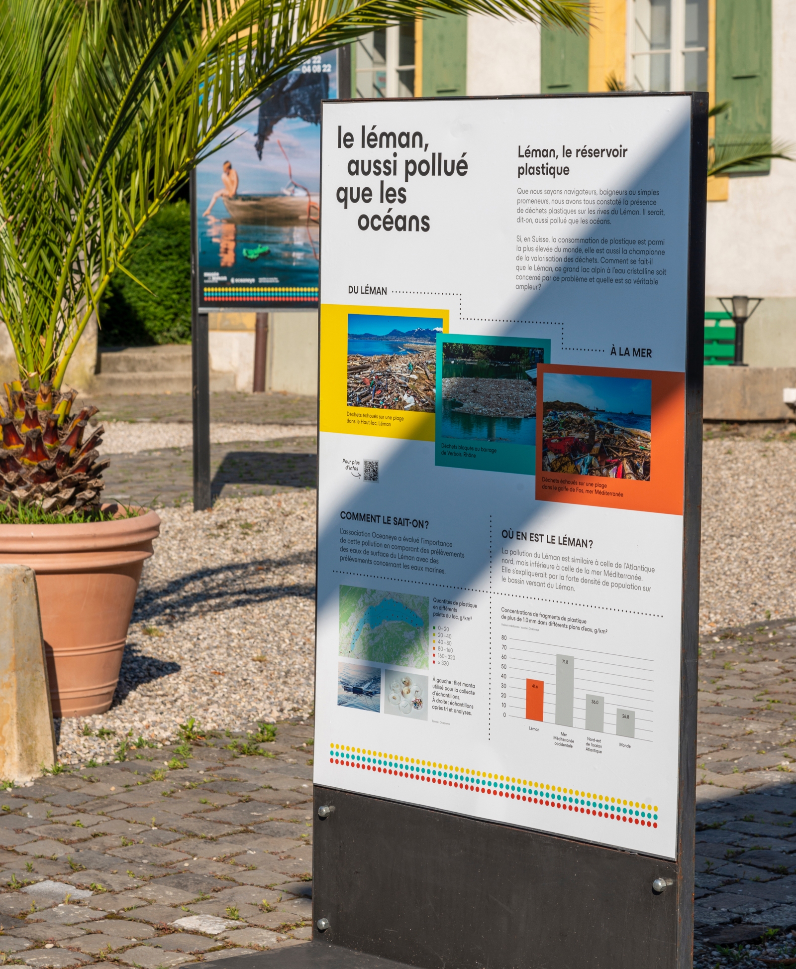 Musée du Léman / Oceaneye - Affiche et panneaux d’exposition, 2022