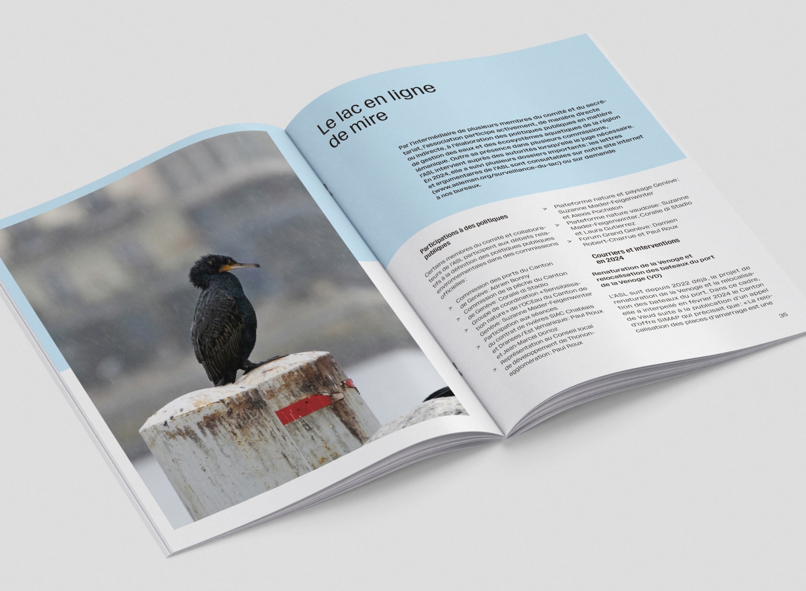 ASL - Association pour la sauvegarde du Léman - Rapport d'activités